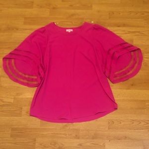Balloon sleeve top